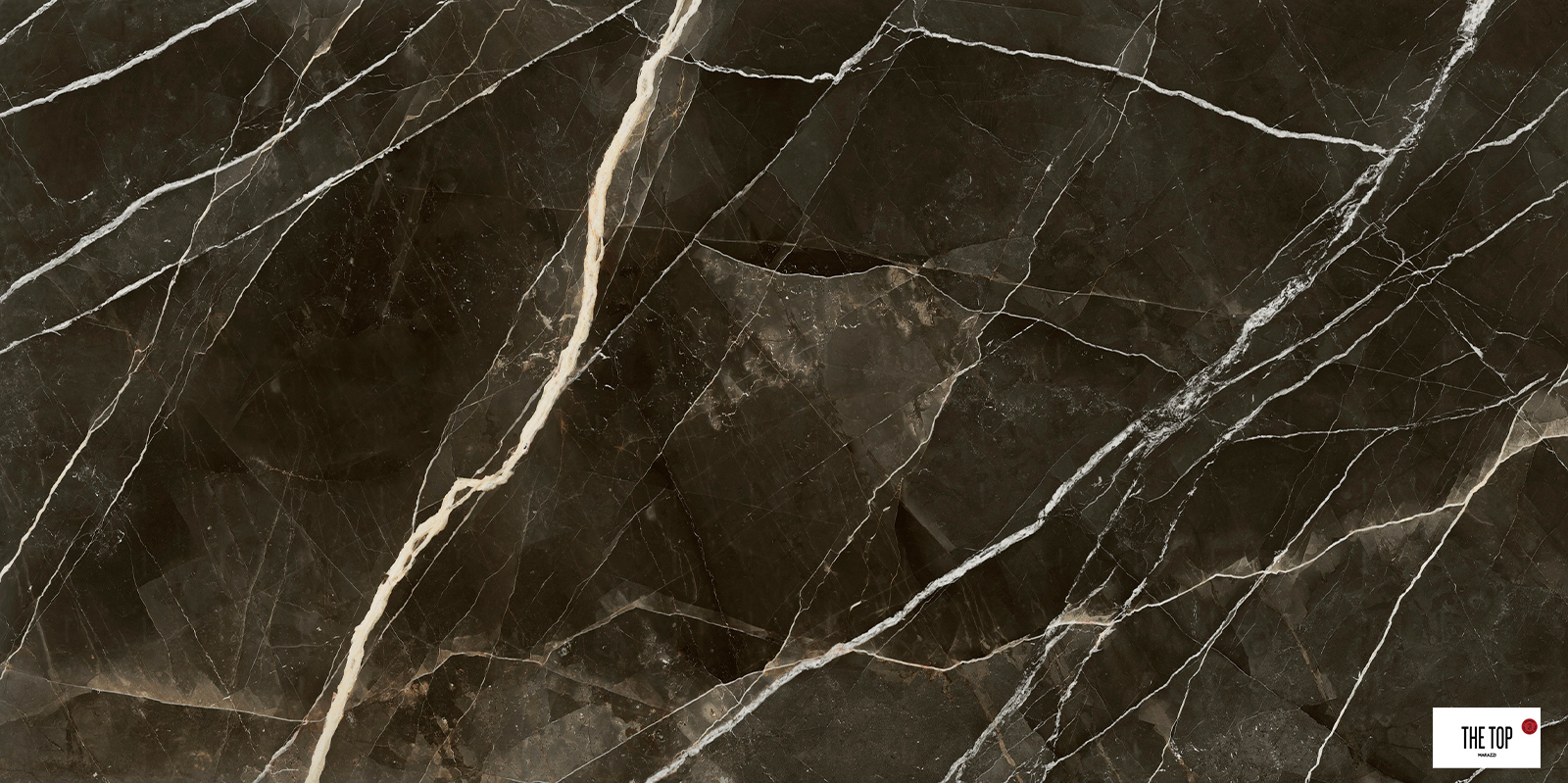 MARBLE LOOK – CALACATTA BLACK – Lux-Satin Marble Look - Calacatta Black
