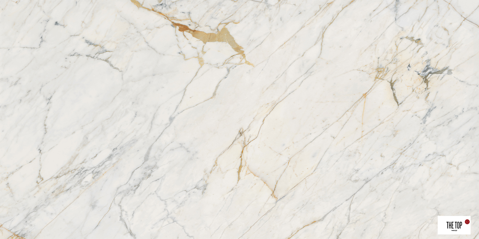 Marble Look - Golden White